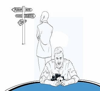 Quando hai problemi a prendere decisioni nel poker...