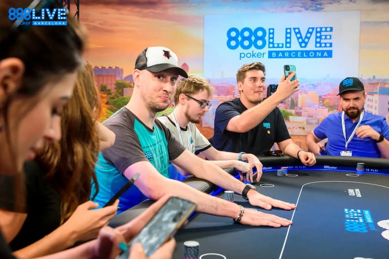 Il live di 888poker a Barcellona