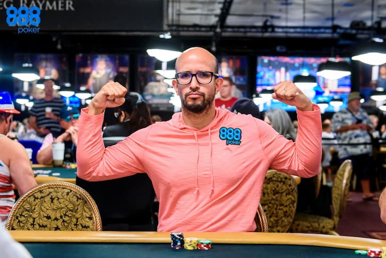 L'esultanza di un nostro giocatore