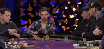 Strategia di poker avanzata - Hellmuth contro Holz