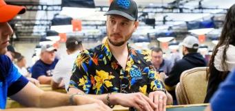 L'autore dell'articolo durante un evento live di 888poker!
