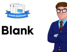 blank poker