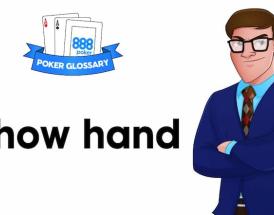 show hand poker