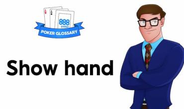 show hand poker