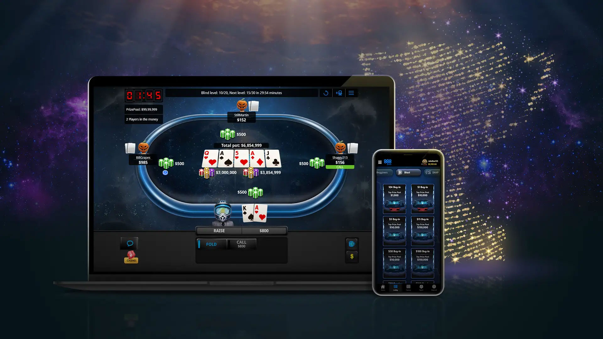 Come installare il software di 888poker
